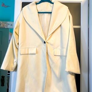 Off white suit jacket